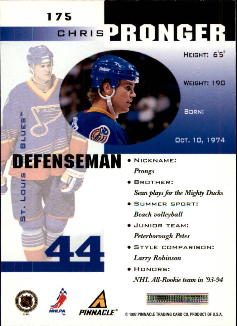 B1892- 1997-98 Pinnacle Inside Hk #s 1-190 +Rookies -You Pick- 15+ FREE US SHIP - Bild 311 von 341