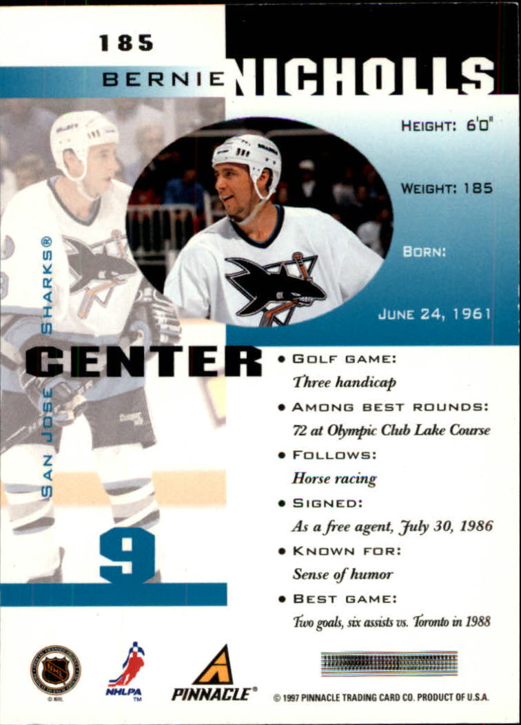 B1892- 1997-98 Pinnacle Inside Hk #s 1-190 +Rookies -You Pick- 15+ FREE US SHIP - Bild 331 von 341