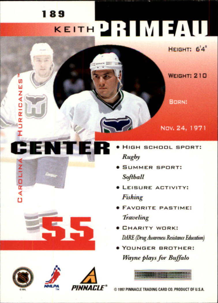 B1892- 1997-98 Pinnacle Inside Hk #s 1-190 +Rookies -You Pick- 15+ FREE US SHIP - Bild 339 von 341