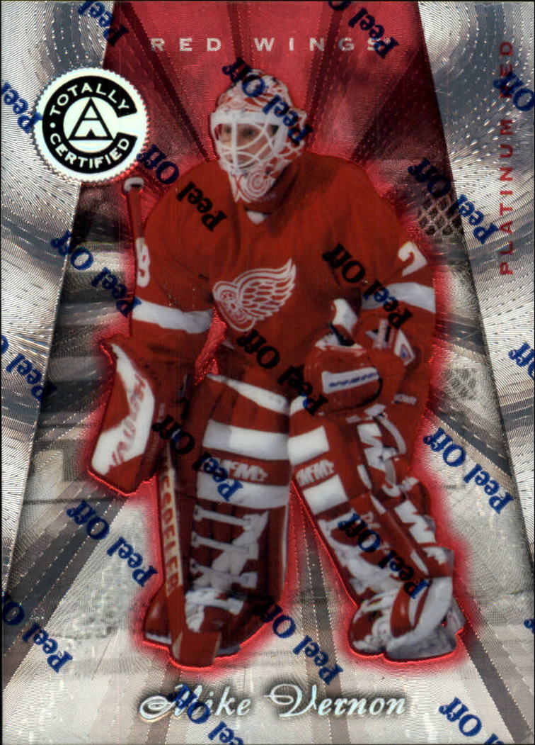1997-98 Pinnacle Totally Certified Platinum Red #8 Mike Vernon