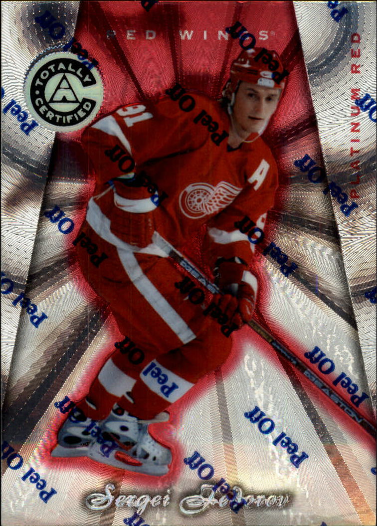 Detroit Red Wings 1997-98 Score # 91 Mint Hockey Card Sergei Fedorov 
