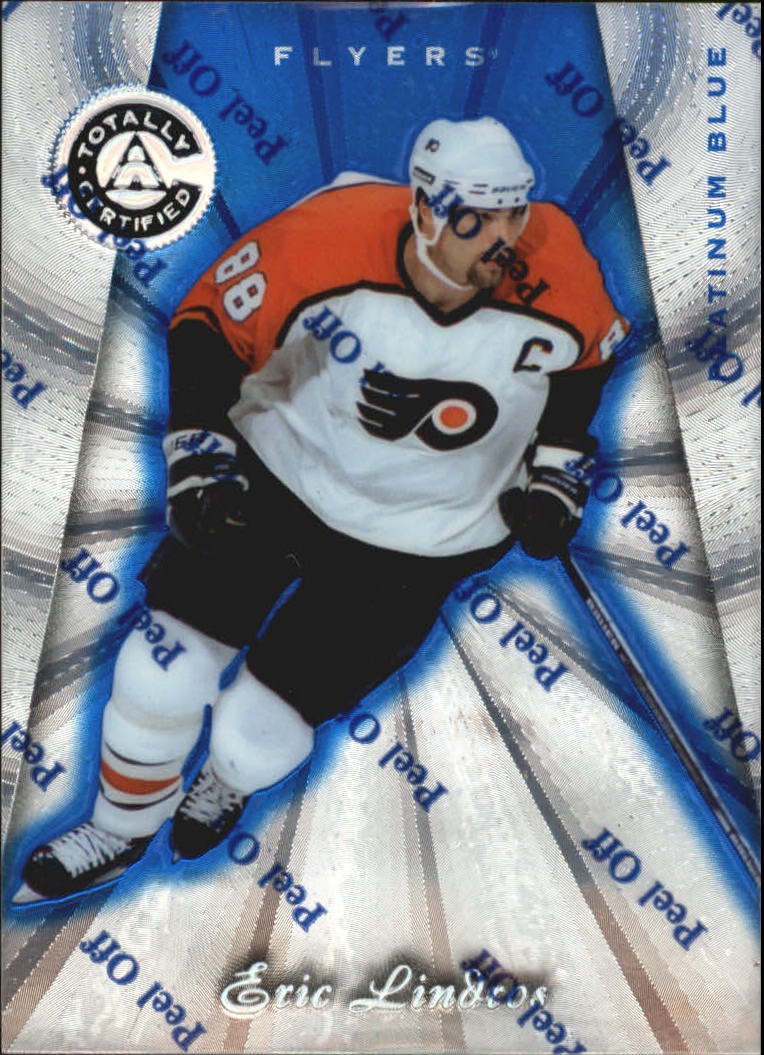 1997-98 Pinnacle Totally Certified Platinum Blue #31 Eric Lindros