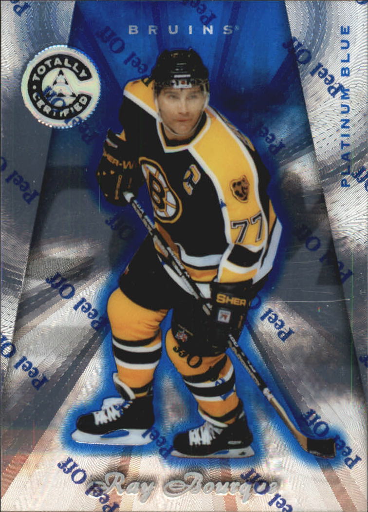 1997-98 Pinnacle Totally Certified Platinum Blue #41 Ray Bourque