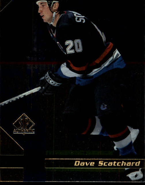 1997-98 SP Authentic #161 Dave Scatchard RC
