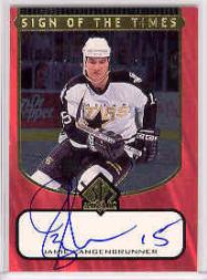 1997-98 SP AUTHENTIC SIGN OF THE TIMES HOCKEY AUTO ASSORTED SINGLES U-PICK - Picture 11 of 28