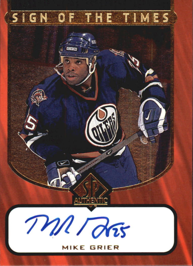 1997-98 SP AUTHENTIC SIGN OF THE TIMES HOCKEY AUTO ASSORTED SINGLES U-PICK - Picture 12 of 28
