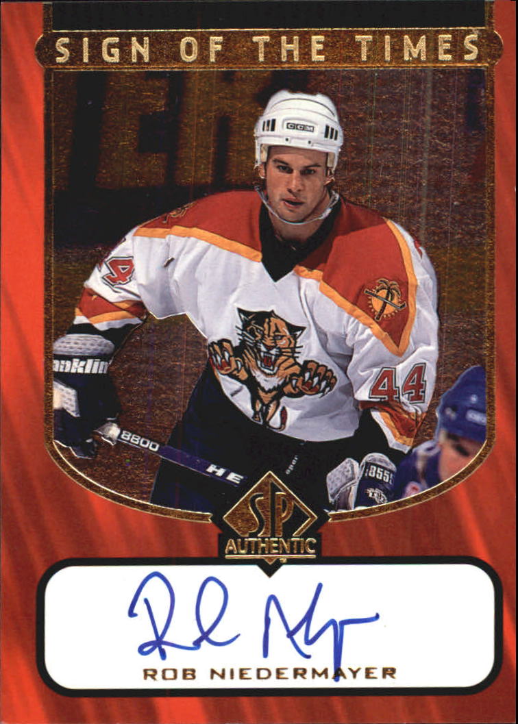 1997-98 SP AUTHENTIC SIGN OF THE TIMES HOCKEY AUTO ASSORTED SINGLES U-PICK - Picture 19 of 28