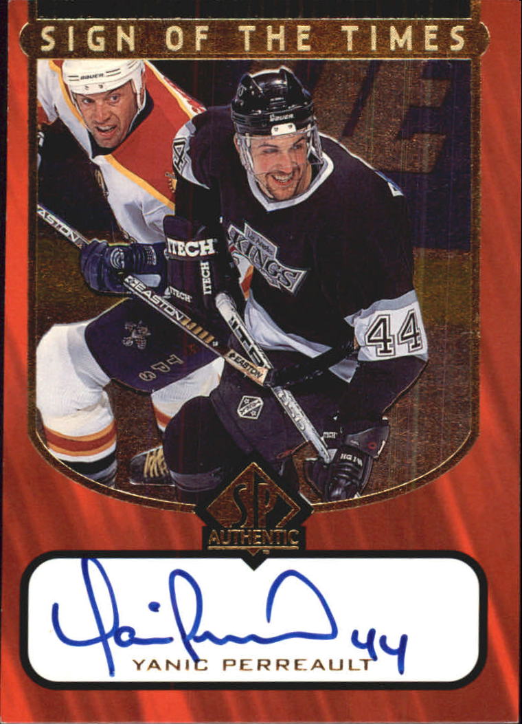 1997-98 SP AUTHENTIC SIGN OF THE TIMES HOCKEY AUTO ASSORTED SINGLES U-PICK - Picture 27 of 28