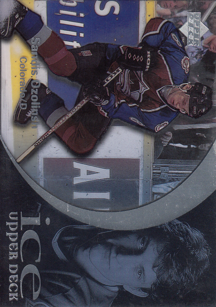 1997-98 Upper Deck Ice #24 Sandis Ozolinsh