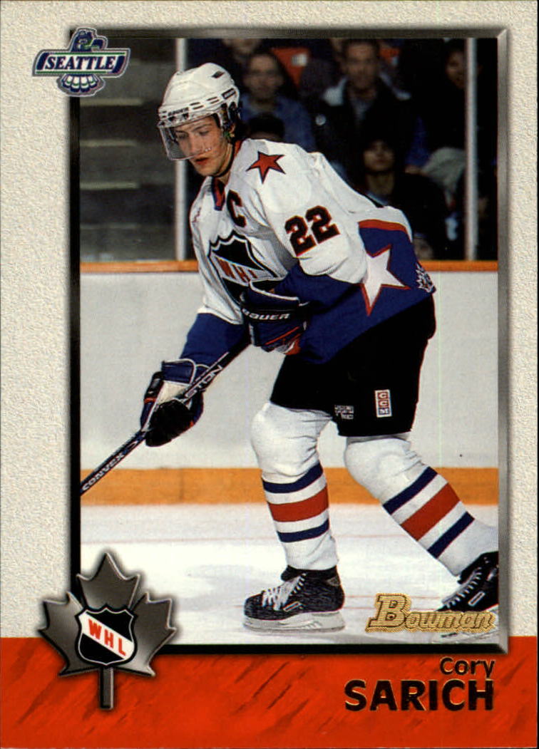 1998 Bowman CHL #68 Cory Sarich