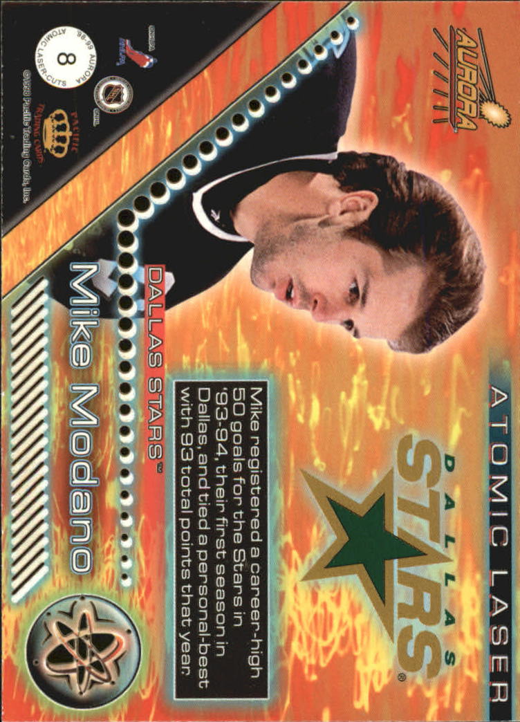 1998-99 Aurora Hockey Atomic Laser Cuts Insert Singles - You Choose - Bild 16 von 36