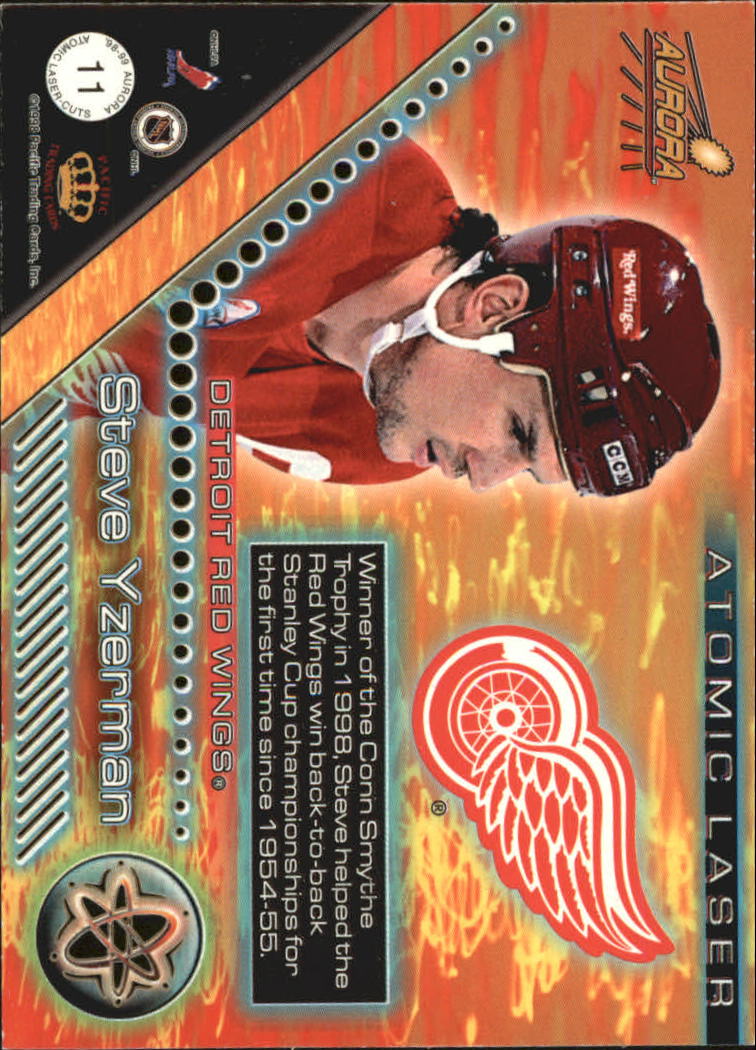 1998-99 Aurora Hockey Atomic Laser Cuts Insert Singles - You Choose - Bild 22 von 36