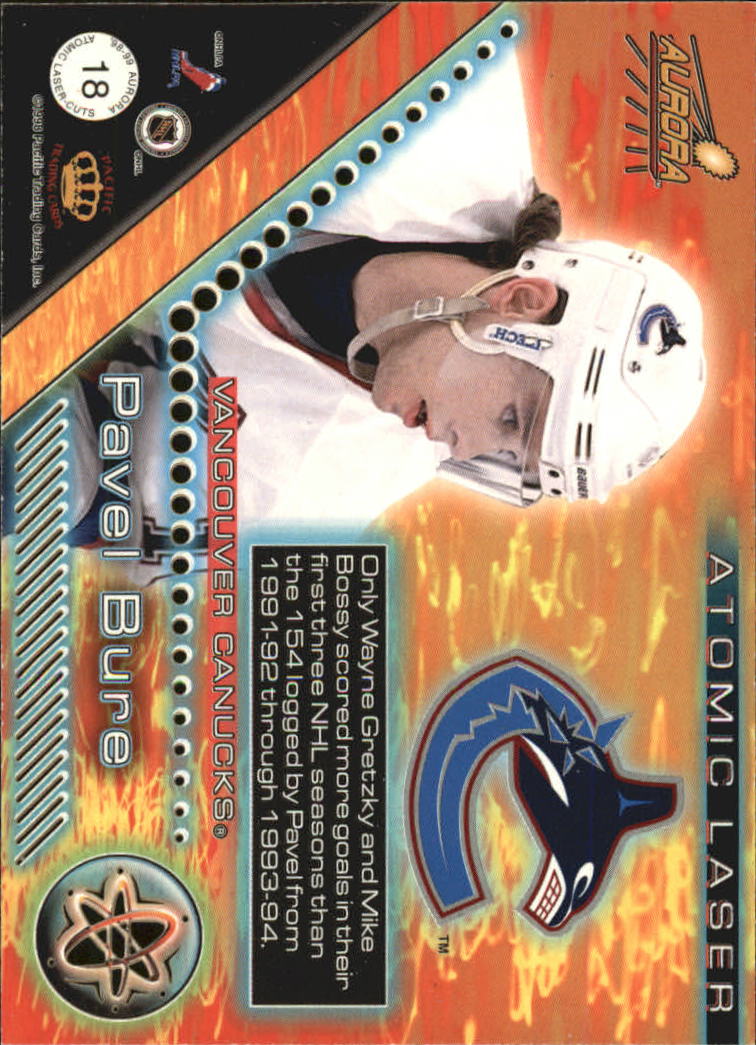 1998-99 Aurora Hockey Atomic Laser Cuts Insert Singles - You Choose - Bild 32 von 36