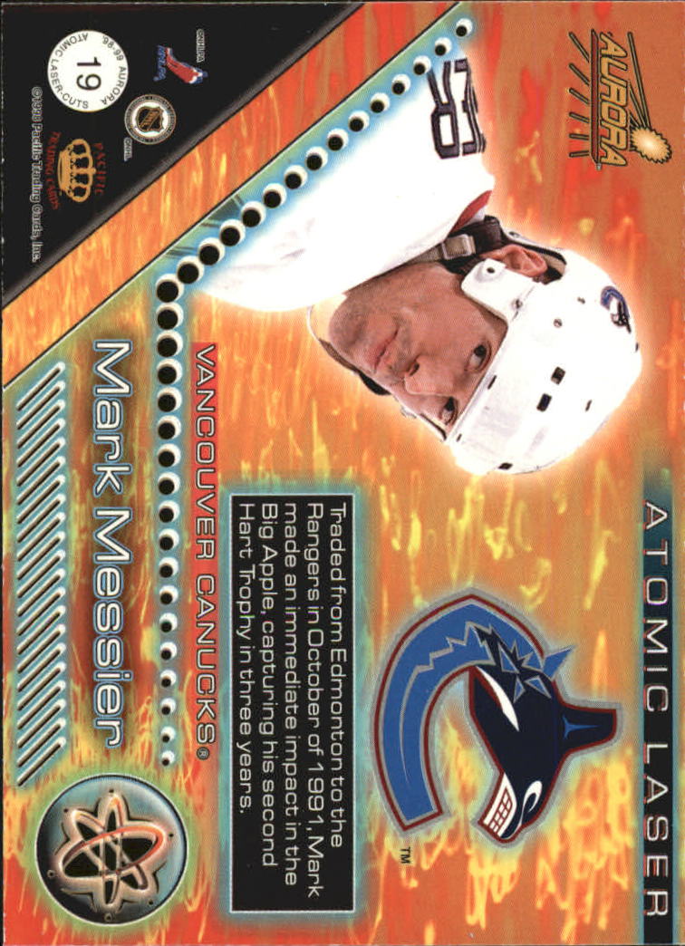 1998-99 Aurora Hockey Atomic Laser Cuts Insert Singles - You Choose - Bild 34 von 36