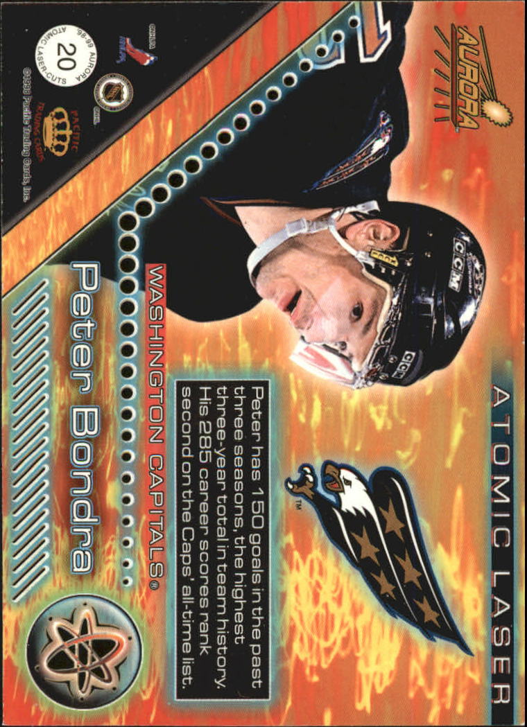 1998-99 Aurora Hockey Atomic Laser Cuts Insert Singles - You Choose - Bild 36 von 36