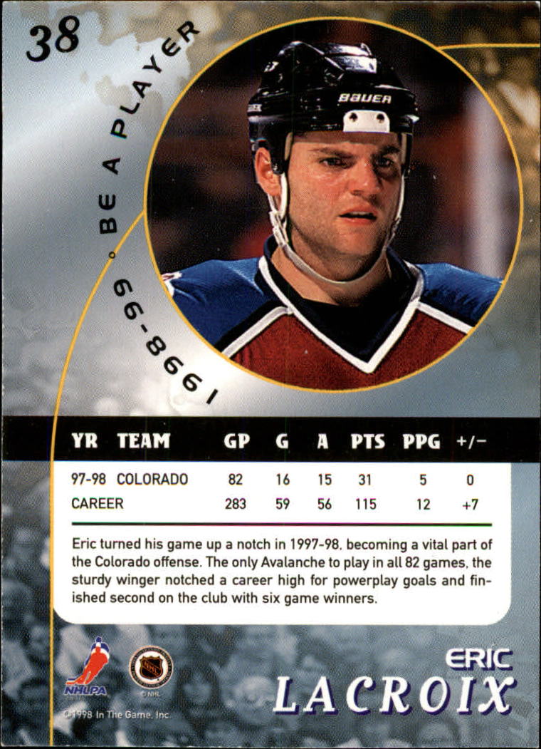 1998-99 In the Game Be A Player - #197 Nicklas Lidstrom