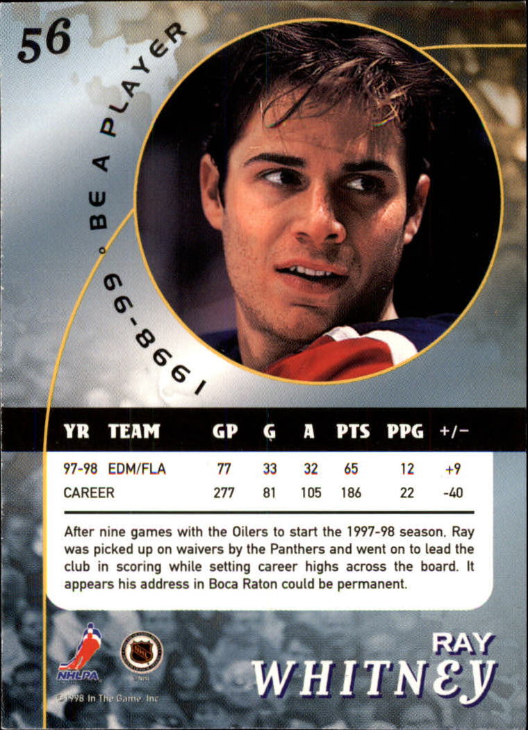 1998-99 In the Game Be A Player - #197 Nicklas Lidstrom