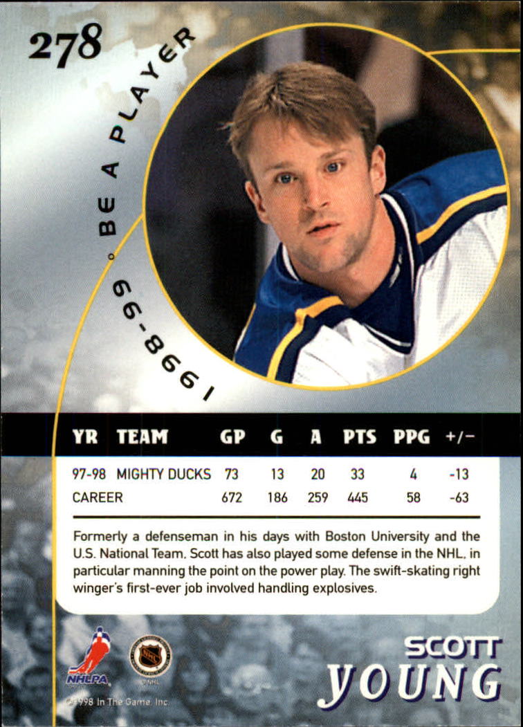 1998-99 In the Game Be A Player - #197 Nicklas Lidstrom