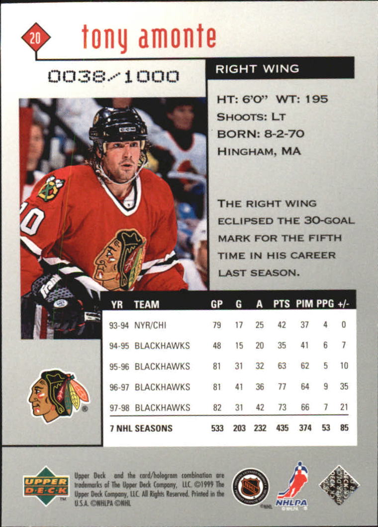 Sports Card Back