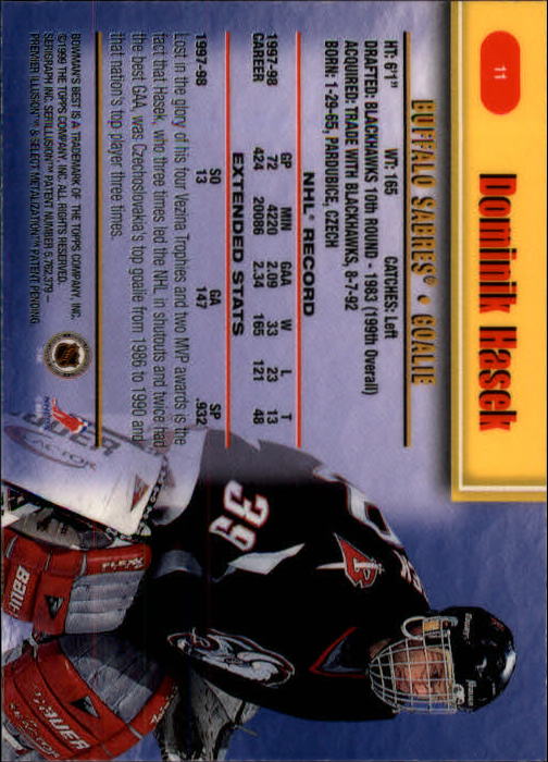 Sports Card Back