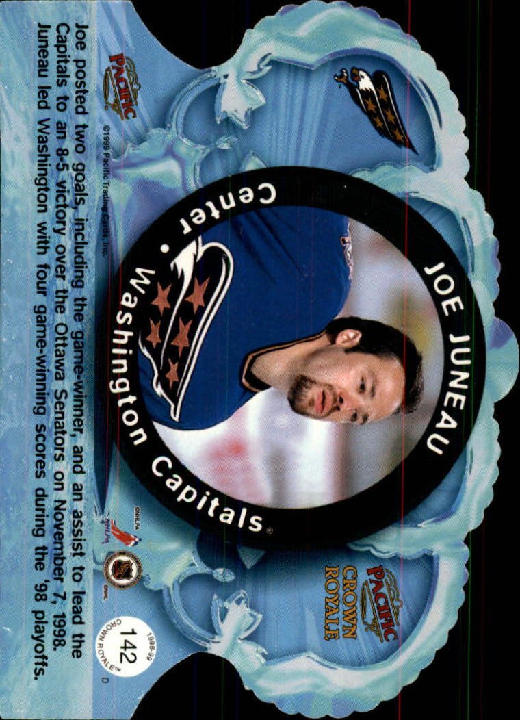1998-99 Crown Royale #142 Joe Juneau back image