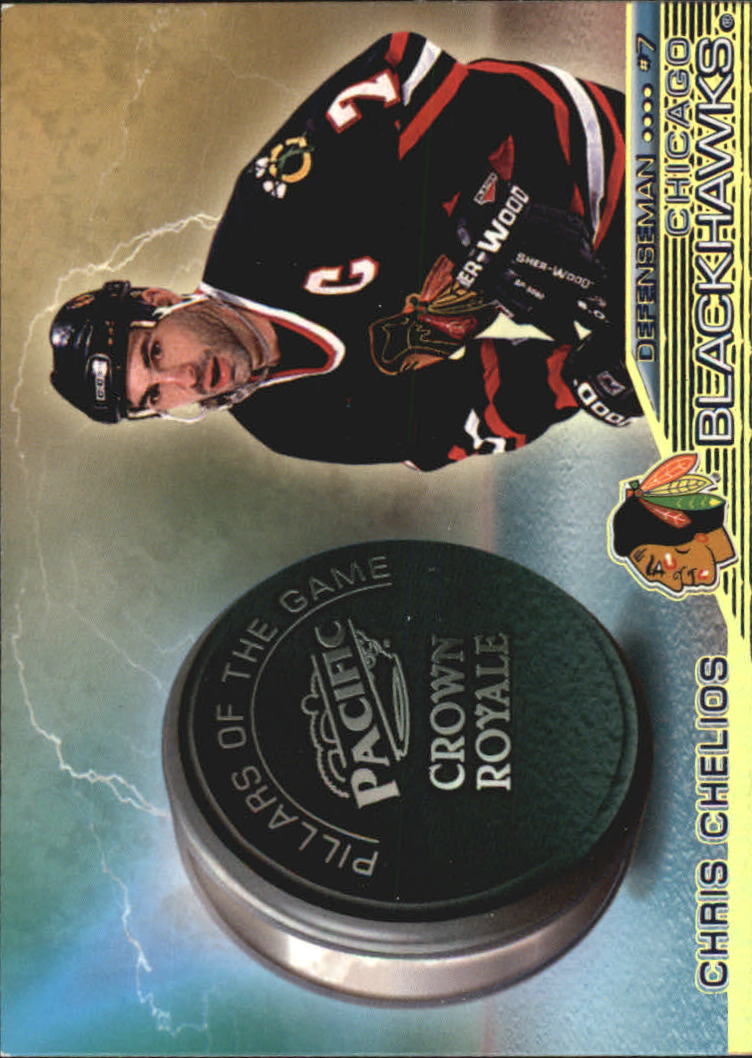 1998-99 Crown Royale Pillars of the Game #5 Chris Chelios