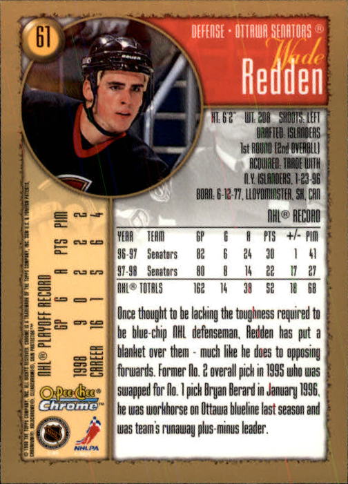 A7545- 1998-99 O-Pee-Chee Chrome Hk 1-242 +Inserts -You Pick- 15+ FREE US SHIP - Picture 51 of 263