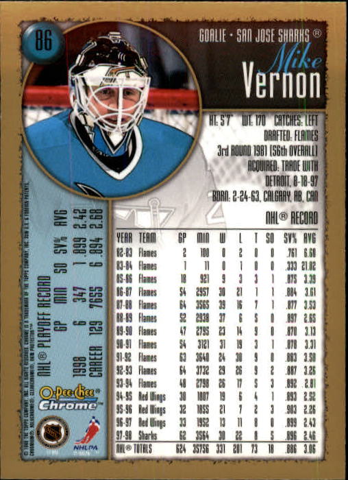 A7545- 1998-99 O-Pee-Chee Chrome Hk 1-242 +Inserts -You Pick- 15+ FREE US SHIP - Picture 69 of 263