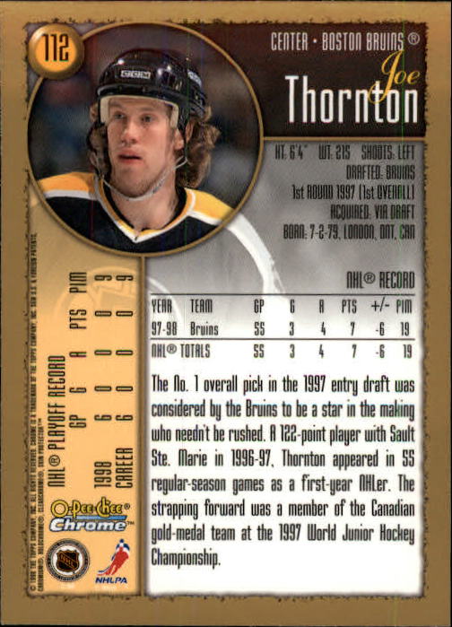 A7545- 1998-99 O-Pee-Chee Chrome Hk 1-242 +Inserts -You Pick- 15+ FREE US SHIP - Picture 95 of 263