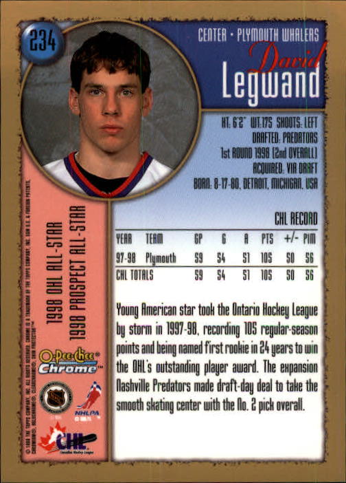 A7545- 1998-99 O-Pee-Chee Chrome Hk 1-242 +Inserts -You Pick- 15+ FREE US SHIP - Picture 203 of 263