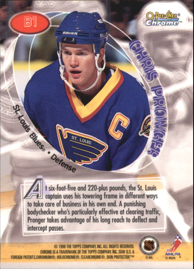 A7545- 1998-99 O-Pee-Chee Chrome Hk 1-242 +Inserts -You Pick- 15+ FREE US SHIP - Picture 215 of 263