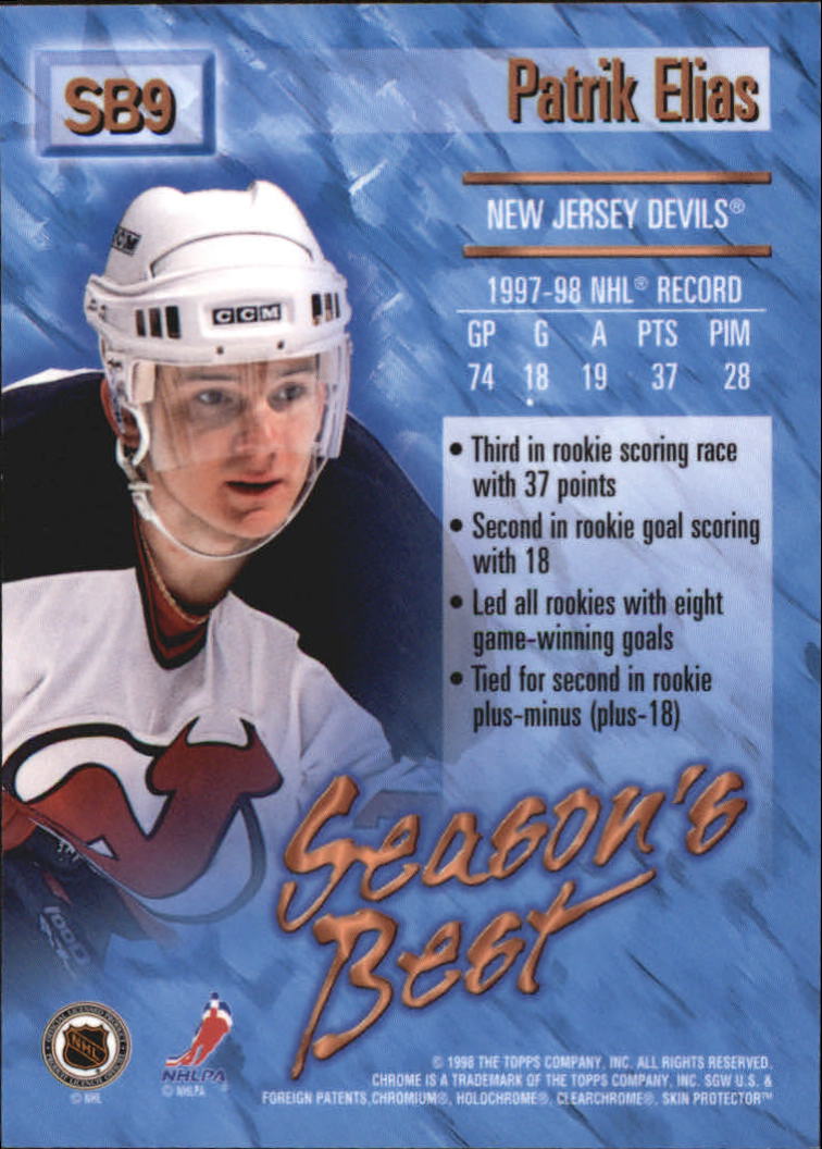 A7545- 1998-99 O-Pee-Chee Chrome Hk 1-242 +Inserts -You Pick- 15+ FREE US SHIP - Picture 241 of 263