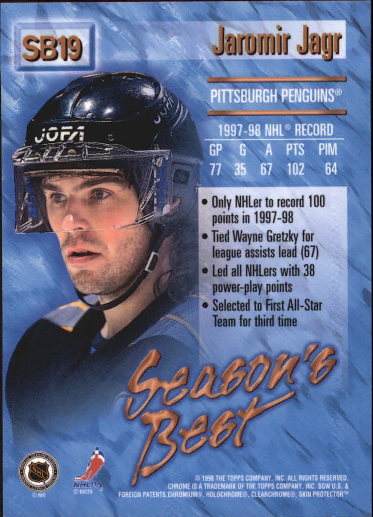 A7545- 1998-99 O-Pee-Chee Chrome Hk 1-242 +Inserts -You Pick- 15+ FREE US SHIP - Picture 253 of 263