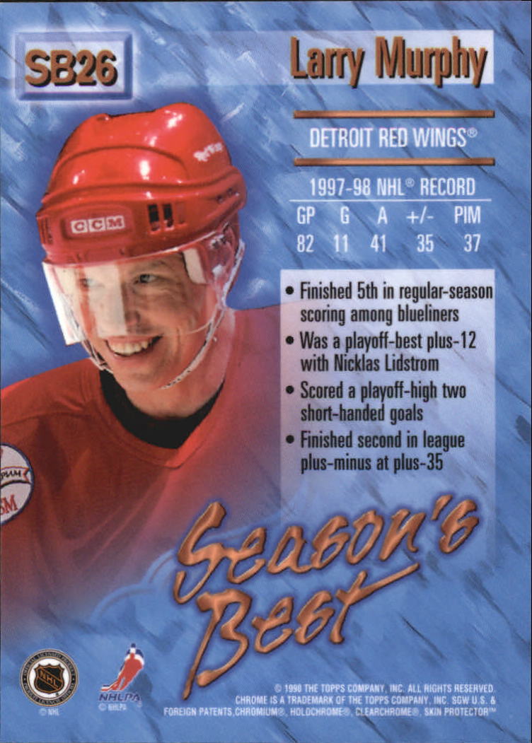 A7545- 1998-99 O-Pee-Chee Chrome Hk 1-242 +Inserts -You Pick- 15+ FREE US SHIP - Picture 261 of 263