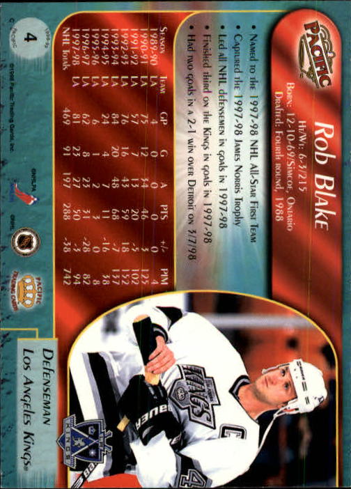 1998-99 Pacific - #182 Brian Skrudland