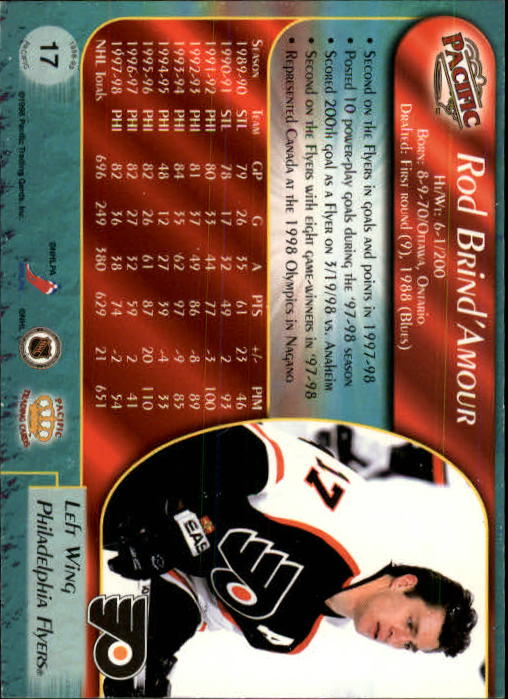 1998-99 Pacific - #182 Brian Skrudland