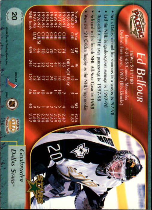 1998-99 Pacific - #182 Brian Skrudland