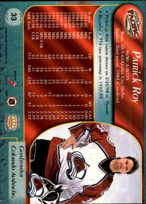 1998-99 Pacific - #182 Brian Skrudland