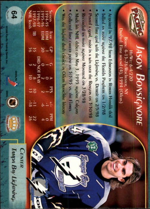 1998-99 Pacific - #182 Brian Skrudland