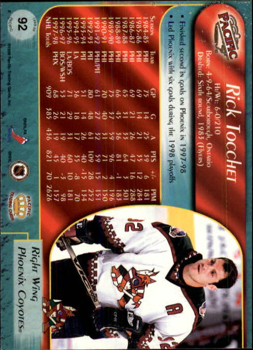 1998-99 Pacific - #182 Brian Skrudland