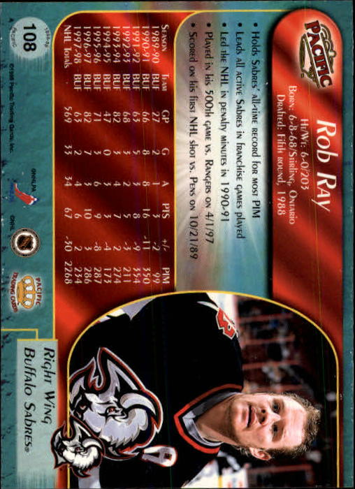 Sports Card Back