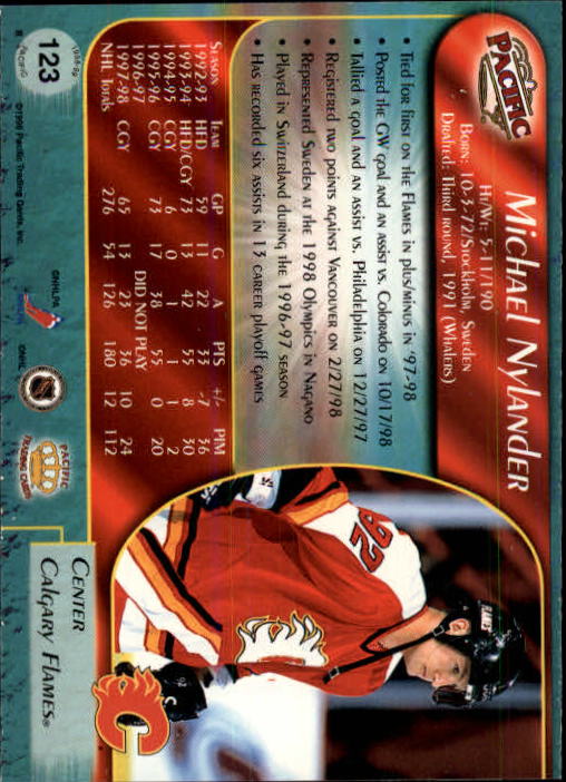 B5135- 1998-99 Pacific Hockey Cards 1-250 +Rookies -You Pick- 15+ FREE US SHIP - Picture 201 of 427