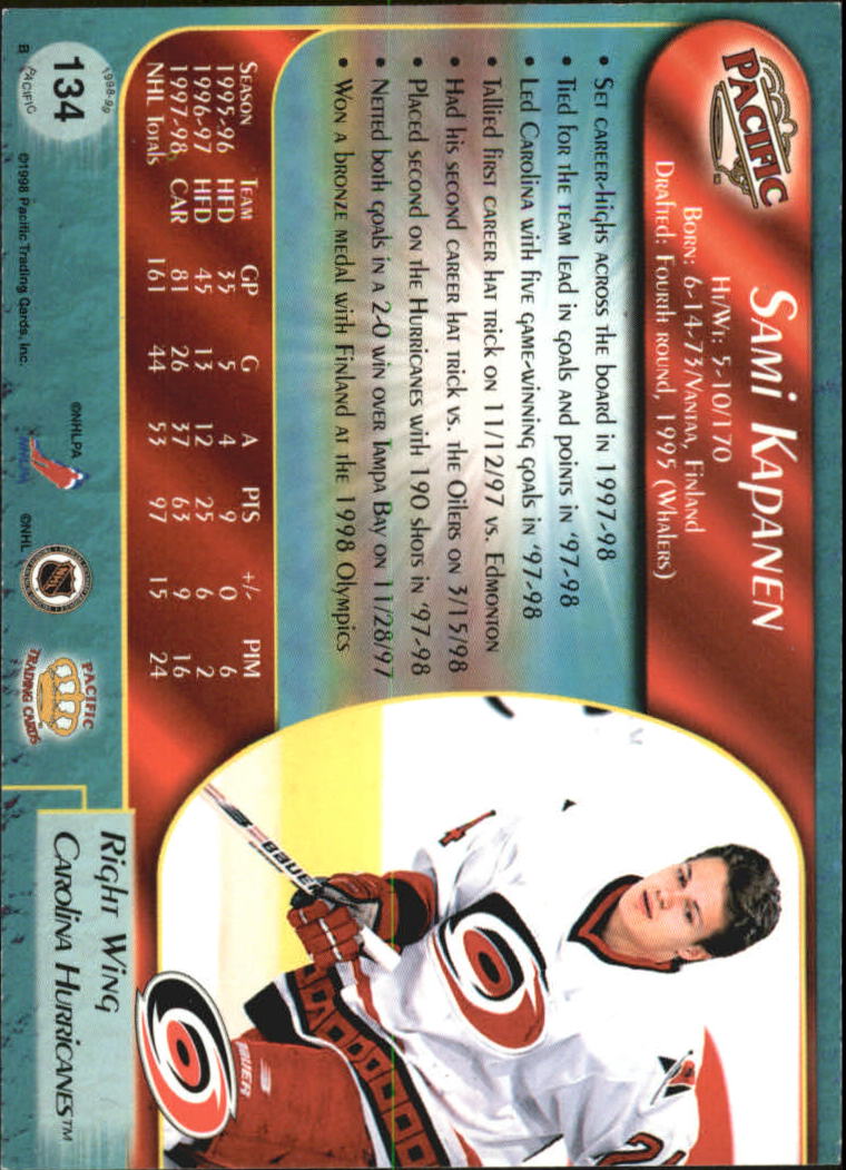 Sports Card Back