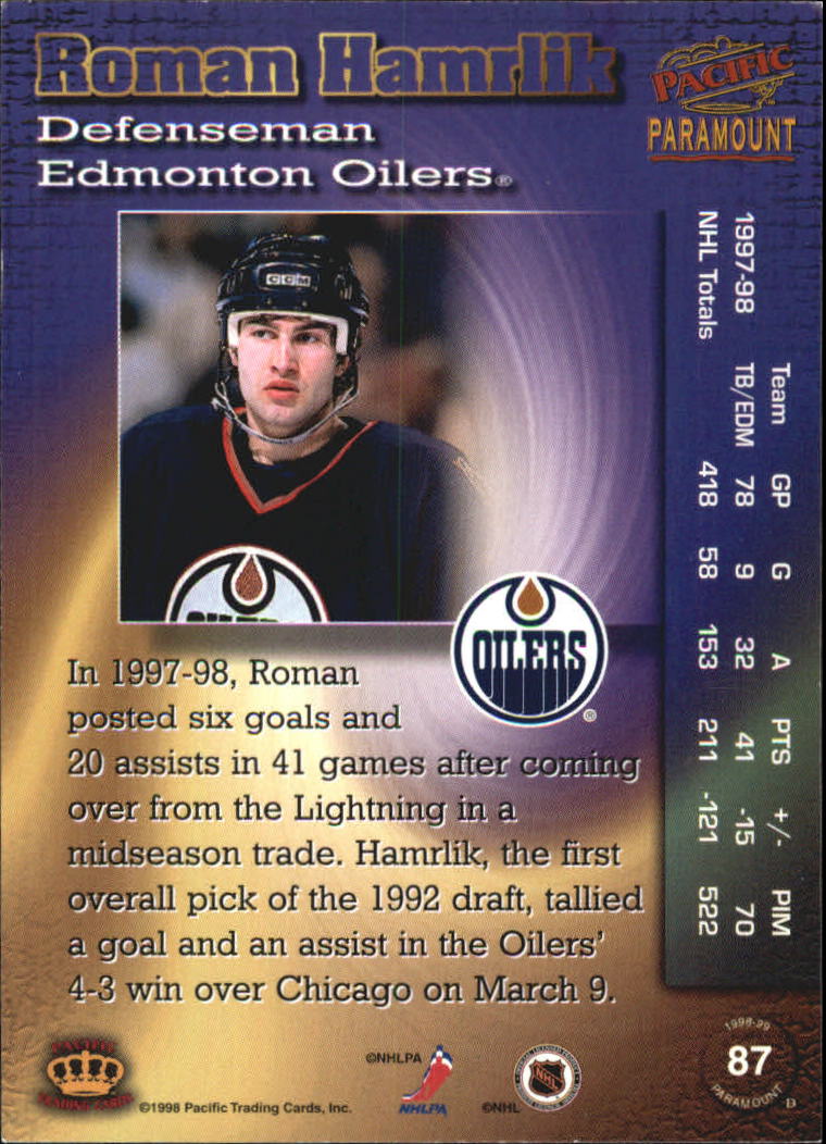 Sports Card Back