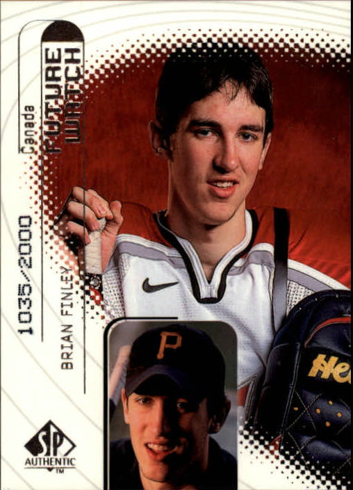 1998-99 SP Authentic #114 Brian Finley RC