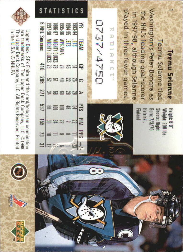 Sports Card Back