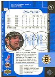 1998-99 SPx Top Prospects #3 Ray Bourque back image