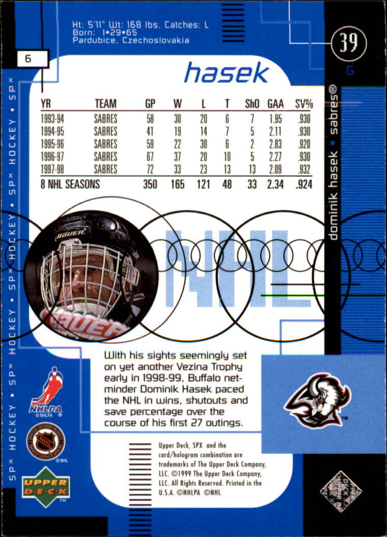 Sports Card Back