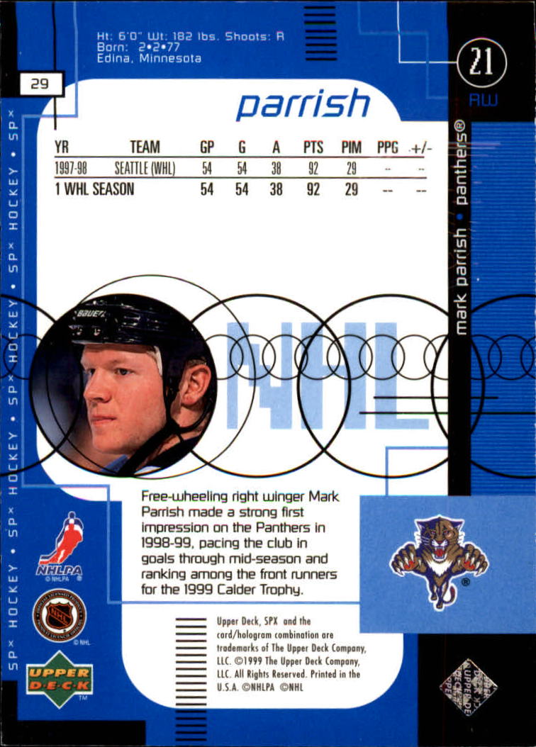 B4745- 1998-99 SPx Top Prospects Hk Card #s 1-90 -You Pick- 15+ FREE US SHIP - Picture 57 of 129