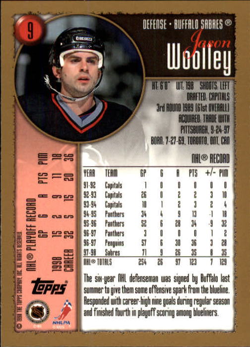 A3939- 1998-99 Topps Hockey Card #s 1-242 +Rookies -You Pick- 15+ FREE US SHIP - Picture 5 of 81